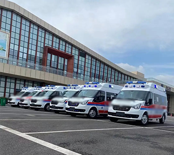 黄龙县服务车队展示